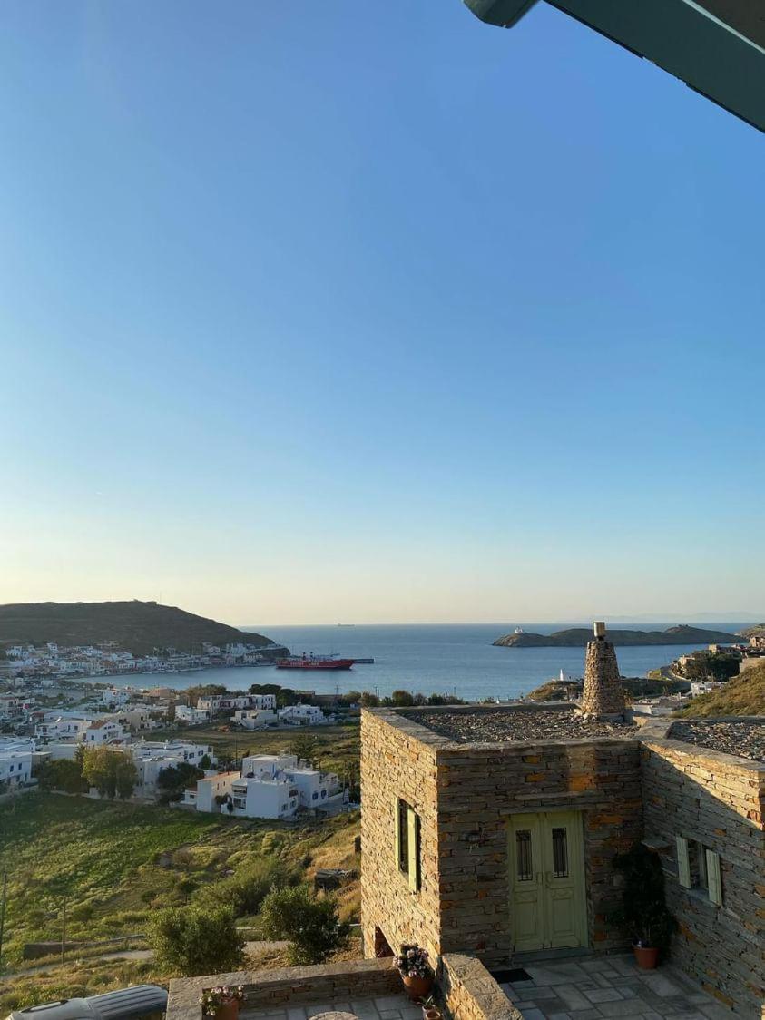 Вілла Seaview Up Korissia  Екстер'єр фото